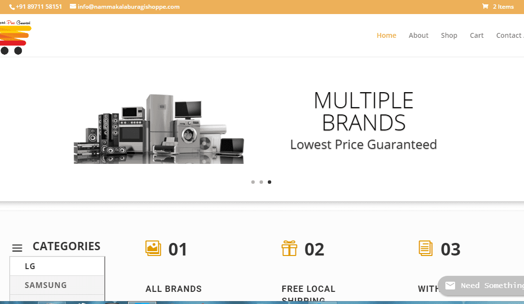 Electronics E-Commerce Store