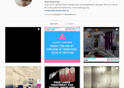 Shah Dental Care Digital Marketing