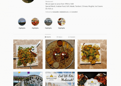 Zohra Kitchen Digital Marketing