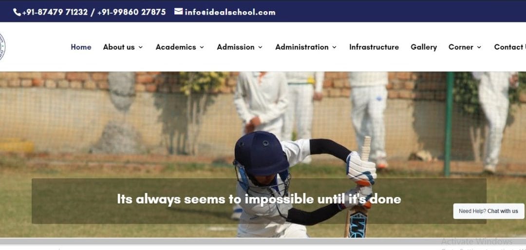IdealSchool Re-Design