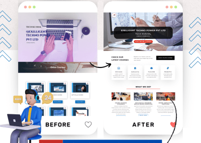 TECHKUSHAL WEBSITE REDESIGN